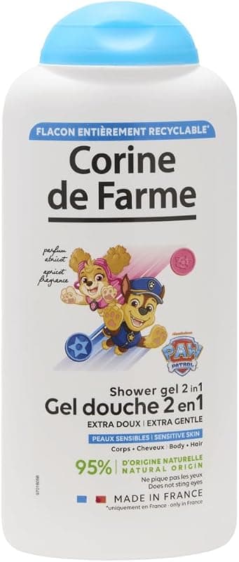 Gel Douche 2 en 1 Enfant Pat Patrouille | Corine de Farme