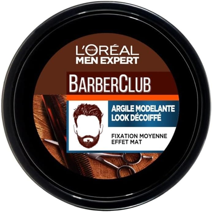 L'Oréal Men Expert BarberClub Argile Modelante Effet Mat - 75ml