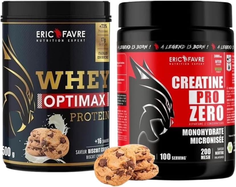 Pack Whey & Créatine Eric Favre : Boostez Votre Performance