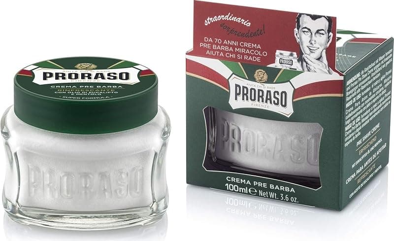 Proraso Crème Avant-Rasage Rafraîchissante Eucalyptus & Menthol 100 ml