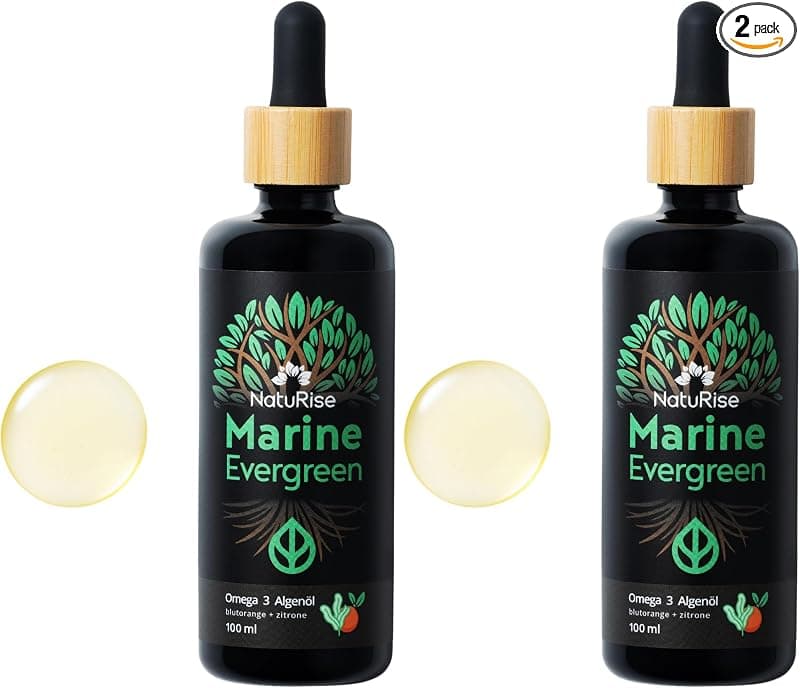 NatuRise® Oméga 3 Vegan - Huile d'Algues Hautement Dosée