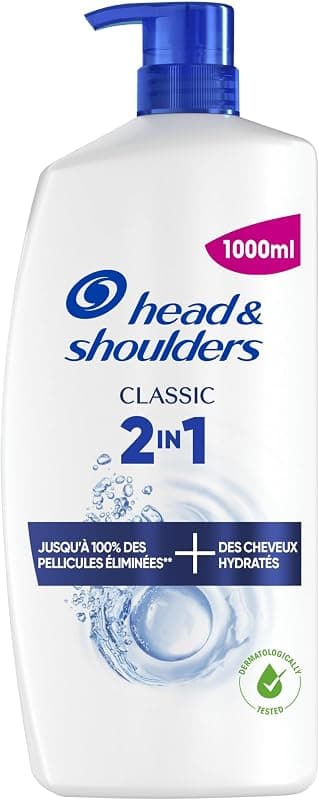 Head & Shoulders Classic 2-en-1 Antipelliculaire | Élimine les Pellicules