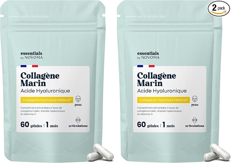 Collagène Marin Hydrolysé Novoma Essentials - 60 Gélules