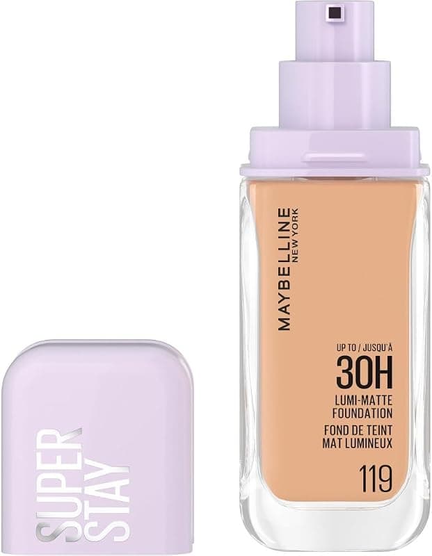 Maybelline Superstay 30H Fond de Teint Mat Lumineux – Longue Tenue & Vegan