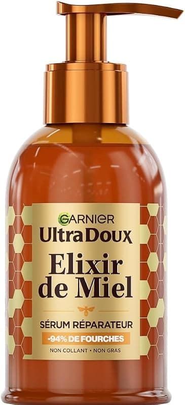 Garnier Ultra Doux Élixir Réparateur Trésors de Miel - Cheveux Abîmés