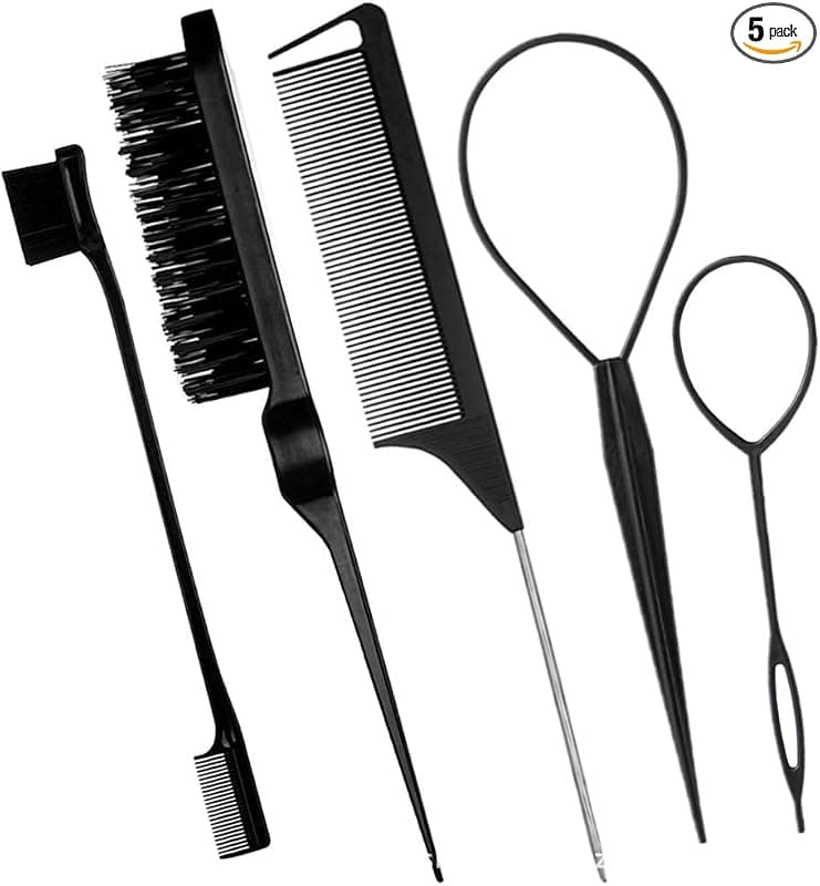 Set de 5 Accessoires de Coiffure JEYORZY : Créez des Styles Uniques Facilement