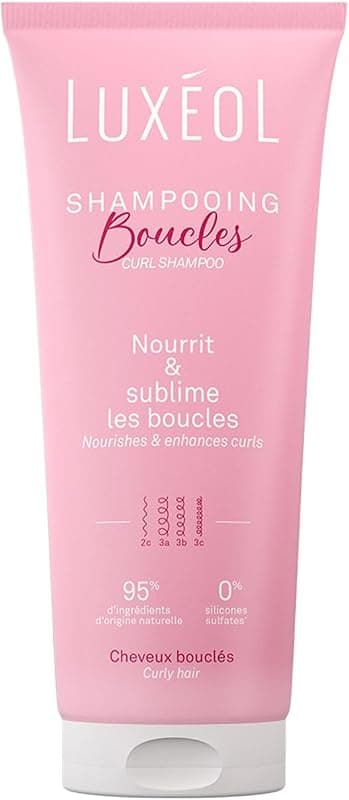 Luxéol Shampooing Cheveux Bouclés : Hydratation, Définition & Anti-Frisottis