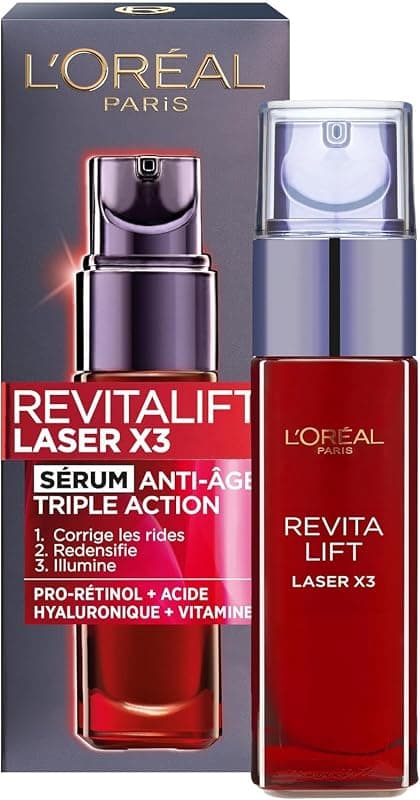 Sérum Visage Anti-Âge Revitalift Laser X3 - L'Oréal Paris