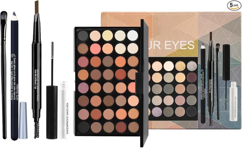 Kit Maquillage Tout-En-Un : Votre Allié Beauté Complet pour des Yeux Éclatants