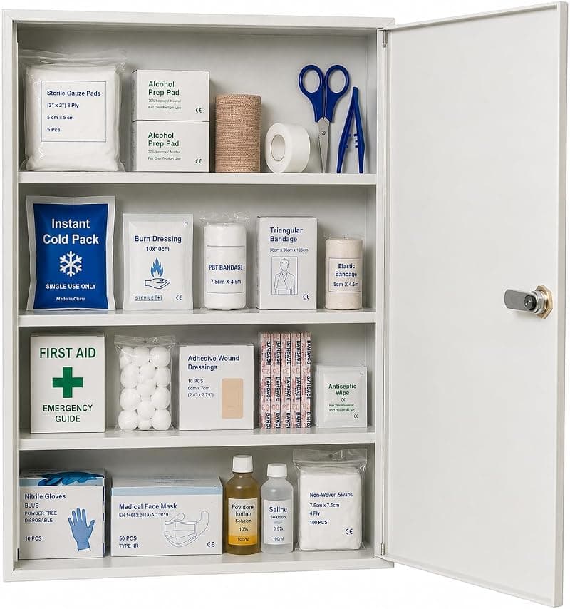 Armoire Pharmacie Sécurisée : Rangement Durable & Élégant