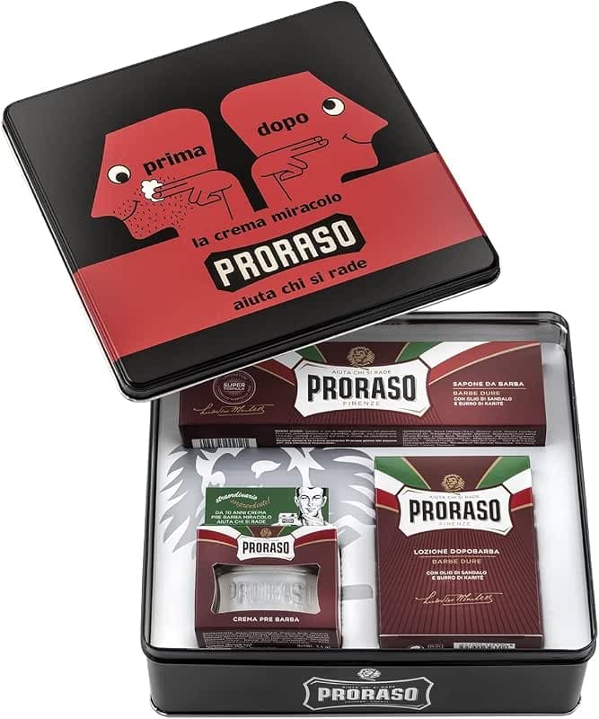 Proraso Coffret Rasage Vintage Barbes Dures : Le Rituel Authentique