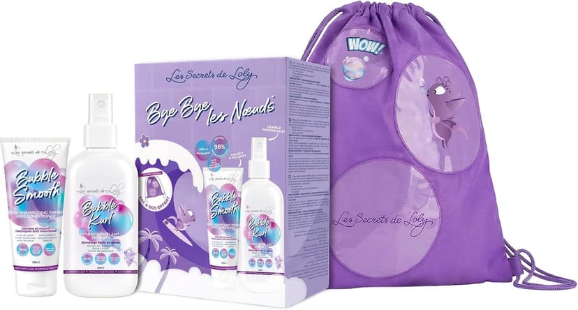Coffret Démêlant Enfant Cheveux Bouclés & Texturés - Les Secrets de Loly