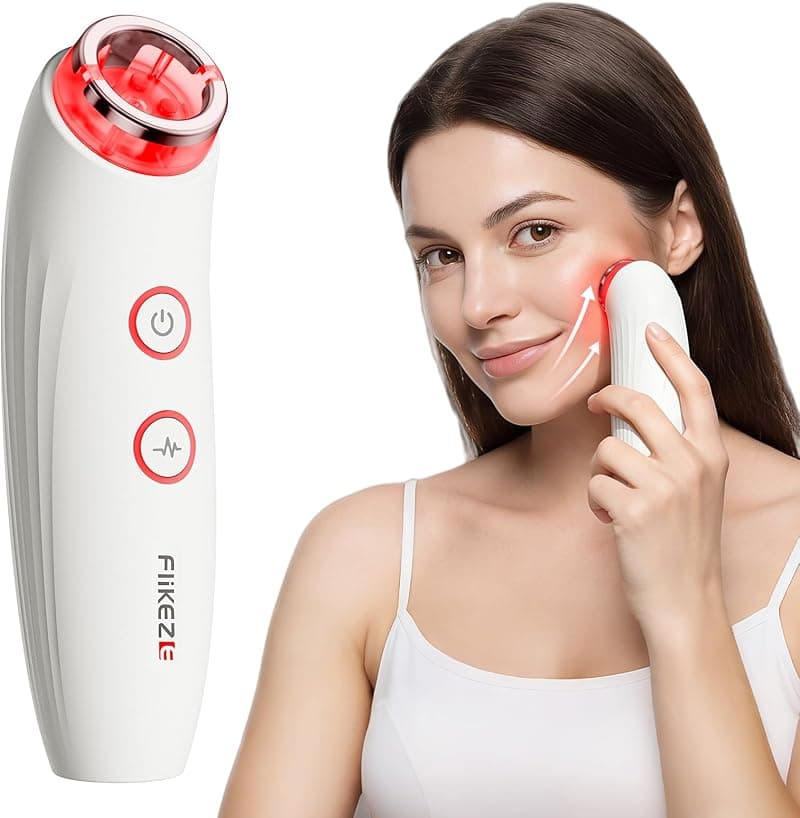Masseur Visage et Cou FliKEZE : Lifting Doux & Éclat Instantané