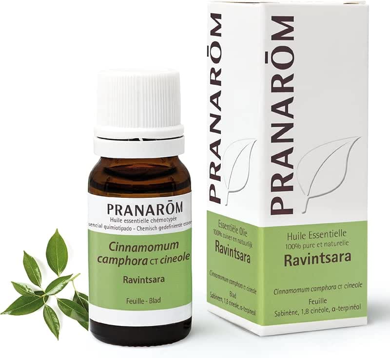 Huile Essentielle de Ravintsara Pranarôm HECT 10 ml – Assainissante & Renforce les Défenses
