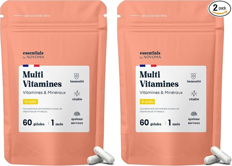 Multivitamines 15 Nutriments Essentiels - Essentials by Novoma