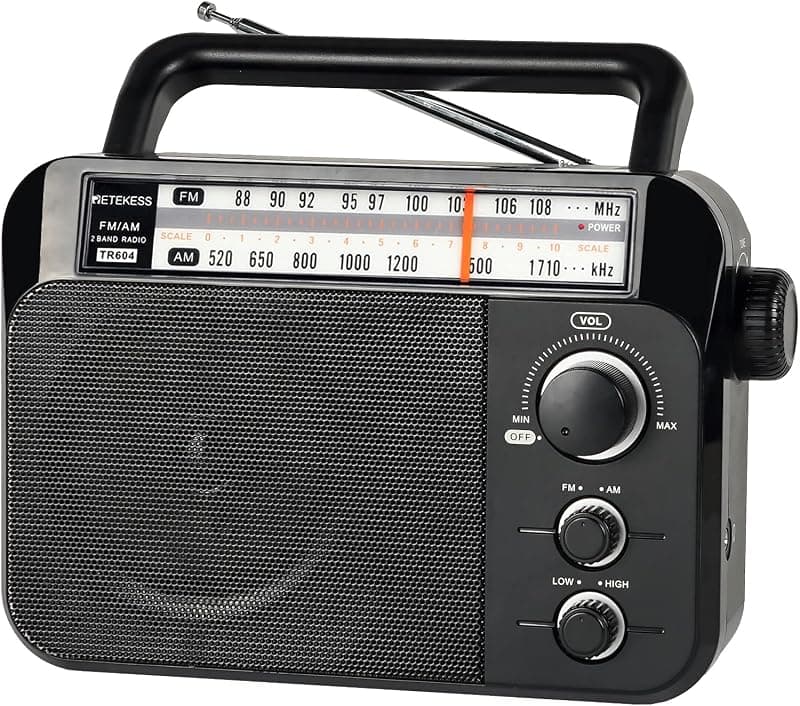 Radio Portable Retekess TR604 : Simplicité, Puissance et Clarté Sonore