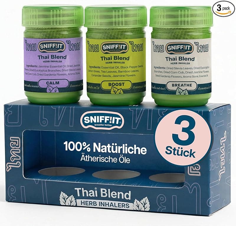 Sniffit® Inhalateurs Thaïlandais : Fraîcheur & Bien-être